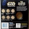 Princess Leia Millennium Minted Coin-1cc Princess Leia Millennium Minted Coin-1cc