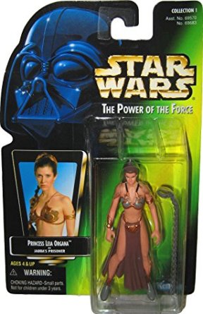 Princess Leia as Jabba's Prisoner (Slave Leia) Non-Holo (Coll-1)-01
