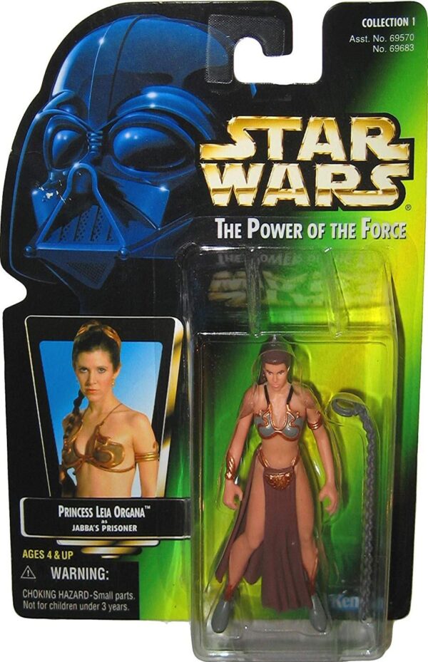 Princess Leia as Jabba's Prisoner (Slave Leia) Non-Holo (Coll-1)-01a