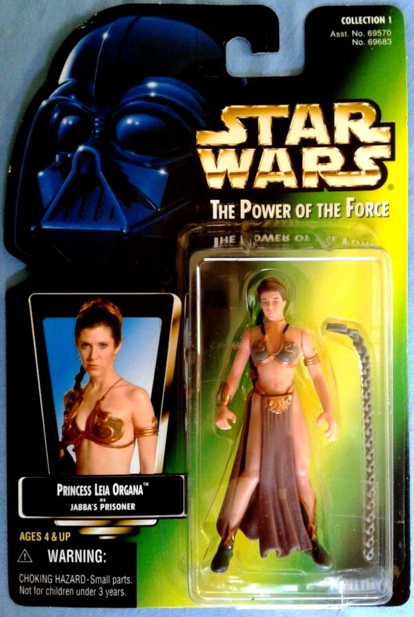 Princess Leia as Jabba's Prisoner (Slave Leia) Non-Holo (Coll-1)-01aa