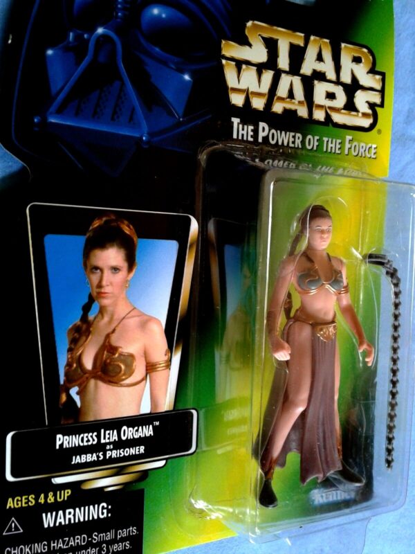 Princess Leia as Jabba's Prisoner (Slave Leia) Non-Holo (Coll-1)-01b