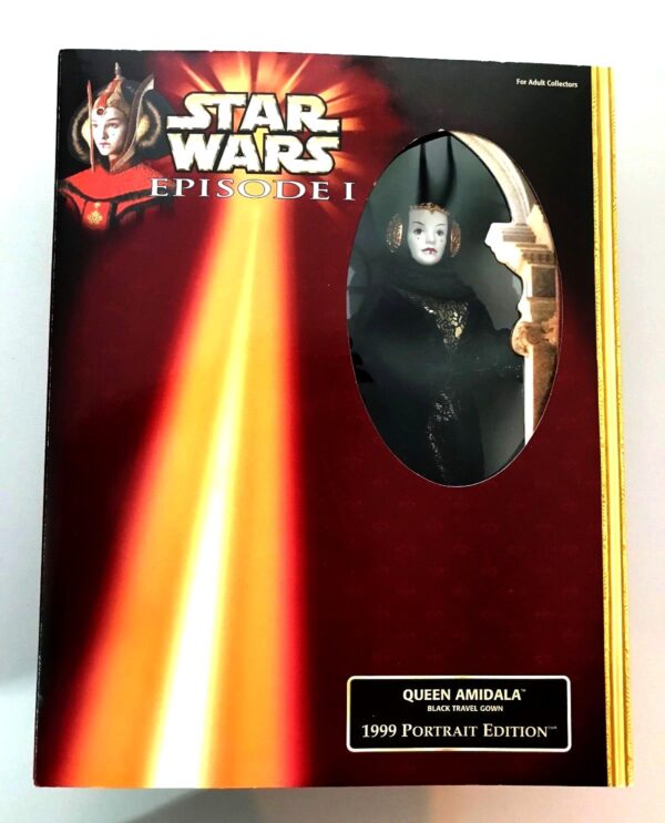 Queen Amidala 12 inch (Black Travel Gown) #617731-0 (3)
