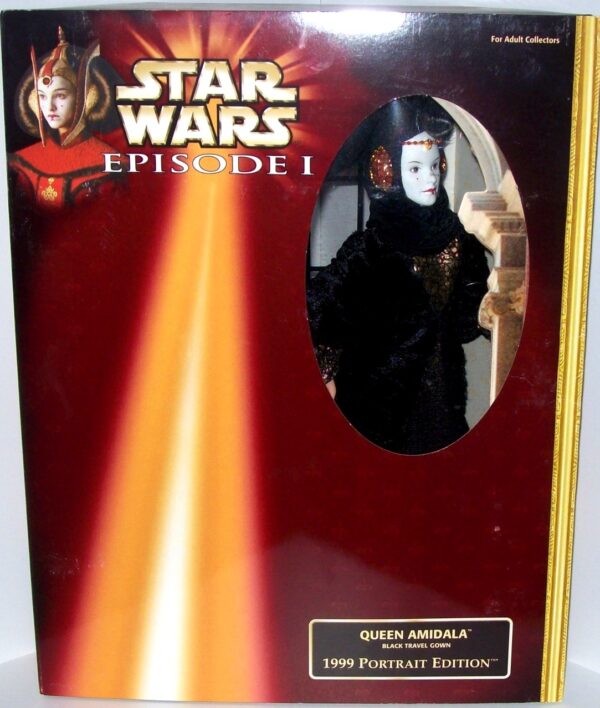Queen Amidala 12 inch (Black Travel Gown) #617731-a (1)