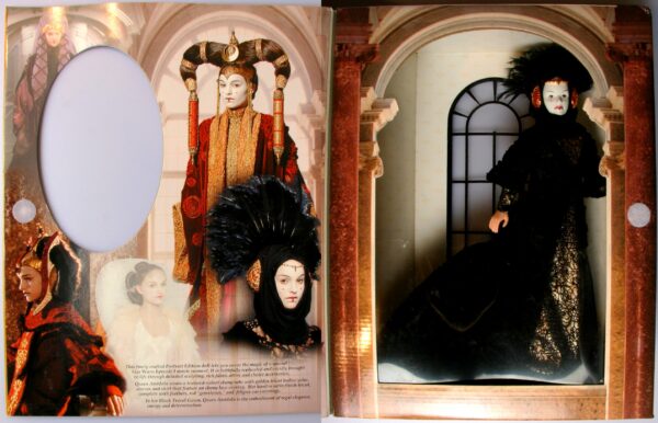 Queen Amidala 12 inch (Black Travel Gown) #617731-a (3)