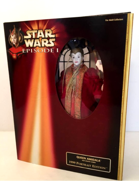 Queen Amidala 12 inch (Red Senate Gown) #61774-0 (6)