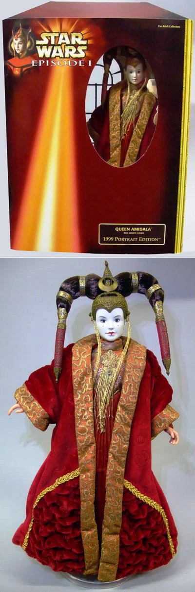 Queen Amidala 12 inch (Red Senate Gown) #61774-0 (7)