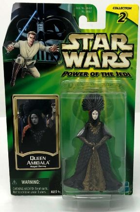 Queen Amidala (Royal Decoy) Error Card-(609859.0100)-bc