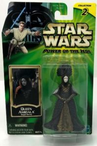 Queen Amidala (Royal Decoy) Error Card-(609859.0100)-bc