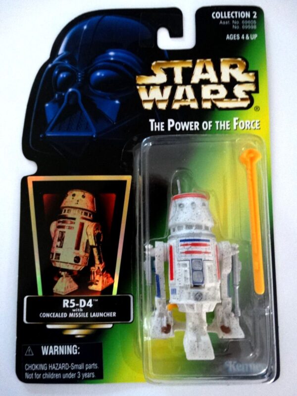 R5-D4 (Hook Latch-Warn Sticker-Hologram)(coll-2 #01)