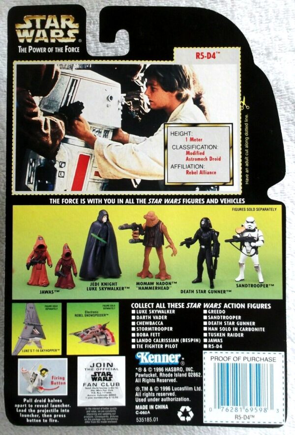 R5-D4 (Hook Latch-Warn Sticker-Non-Hologram)(coll-2 #01)-01 R5-D4 (Hook Latch-Warn Sticker-Non-Hologram)(coll-2 #01)-01