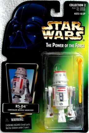 Vintage Star Wars R5D4 reproduction  Replacement body sticker x 2 