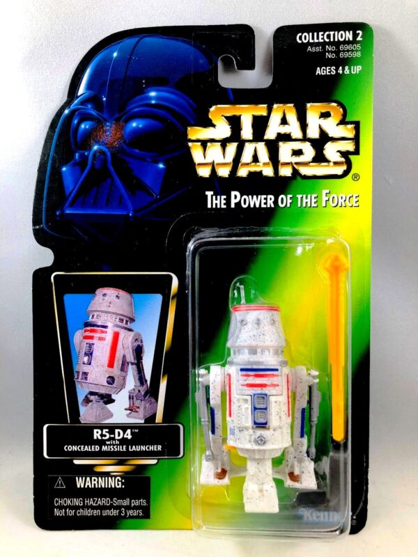 R5-D4 (Straight Latch-Warn Sticker-Non-Hologram)(coll-2 #01)