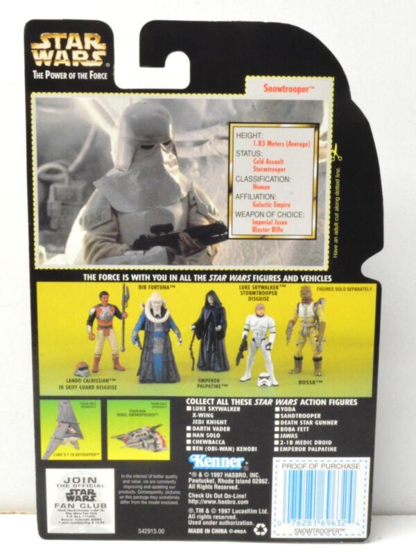 Snowtrooper  (Imperial Issue-Hologram)(Coll.3 #.00)-01b