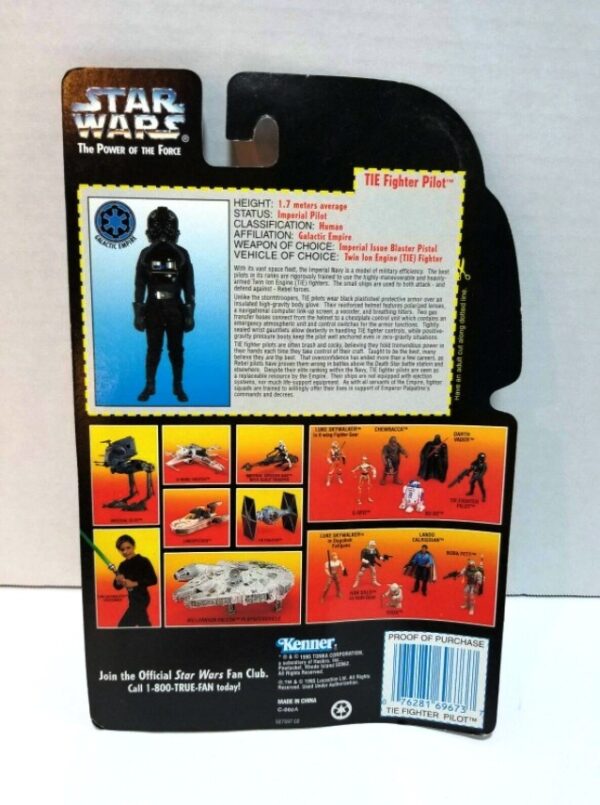 Tie Fighter Pilot (Printed-UPC-527597.02 Label)-1 Tie Fighter Pilot (Printed-UPC-527597.02 Label)-1