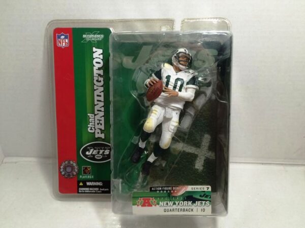 Chad Pennington ("Rookie New York Jets QB #10 Dirty White Jersey") Series-07 (2004)