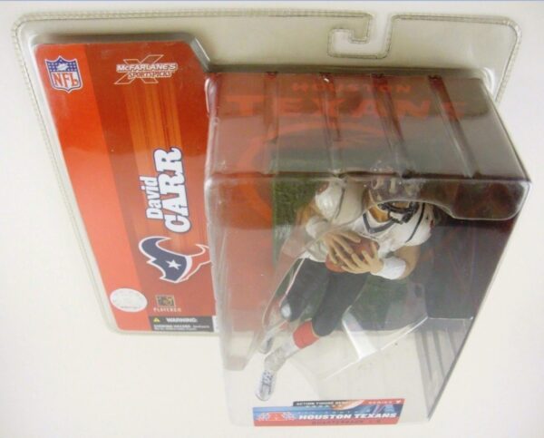 David Carr ("Rookie David Carr, Houston Texans QB, No. 8 Clean White Jersey") Series-07 (2004)