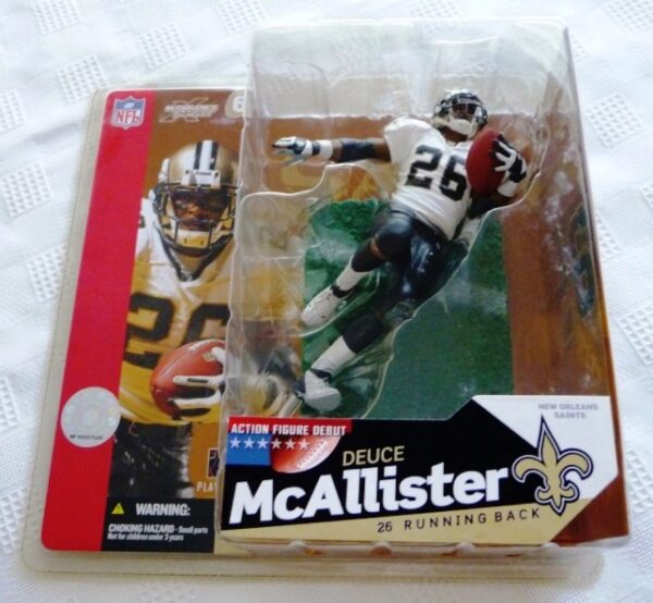 1-Deuce McAllister (White Jersey) No eye black (Variant)-4