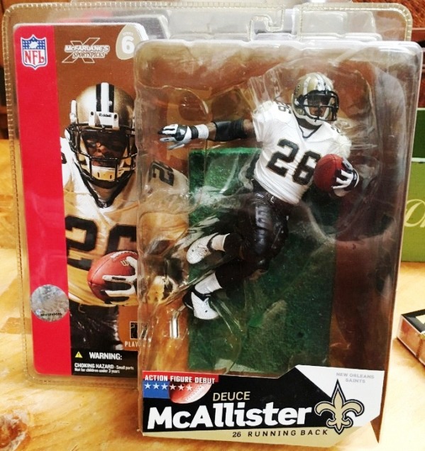 1-Deuce McAllister (White Jersey) No eye black (Variant)-8