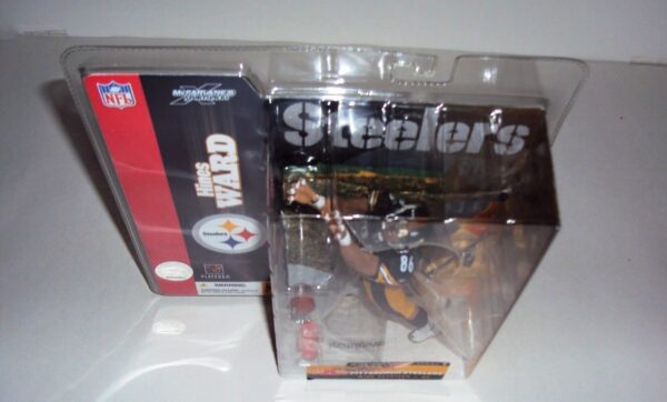 Hines Ward ("Rookie Pittsburgh Steelers WR, No. 86 Dirty Black Jersey") Series-07 (2004)