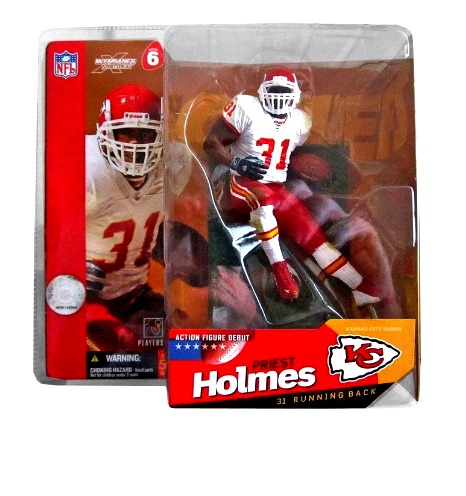 1- Priest Holmes (White-Jersey) with nose tape-B