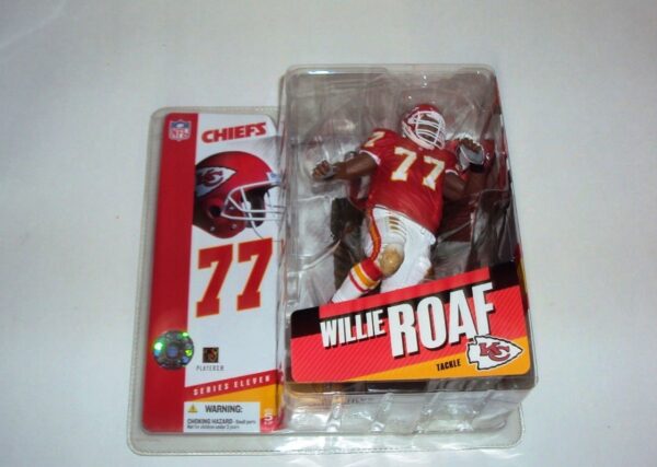 Willie Roaf ("Kansas City Chiefs, No 77, Red Jersey") Series-11 (2005)