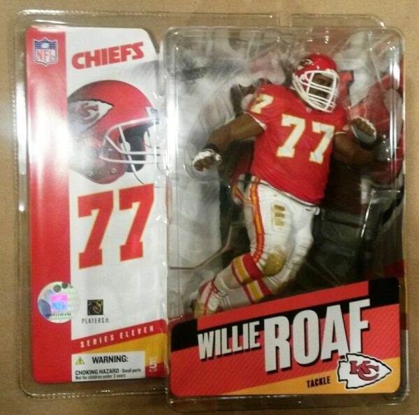 Willie Roaf ("Kansas City Chiefs, No 77, Red Jersey") Series-11 (2005)