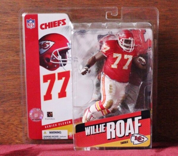 Willie Roaf ("Kansas City Chiefs, No 77, Red Jersey") Series-11 (2005)