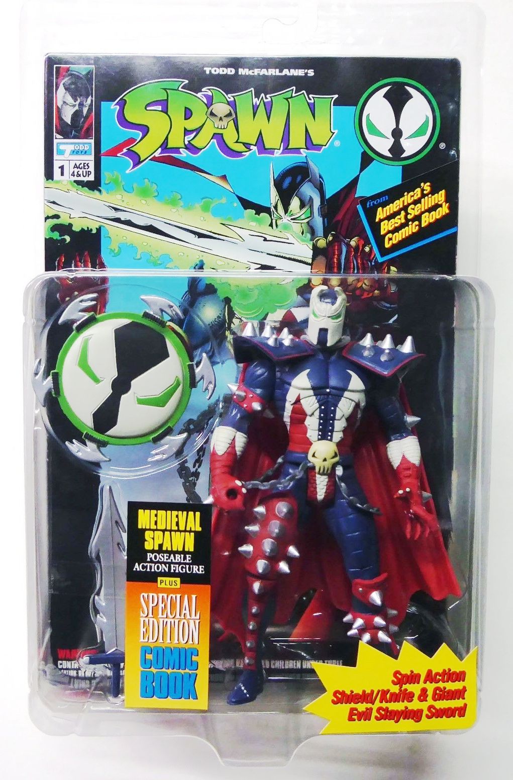 1994 Medieval Spawn “Navy Blue Armor” Ultra (2)