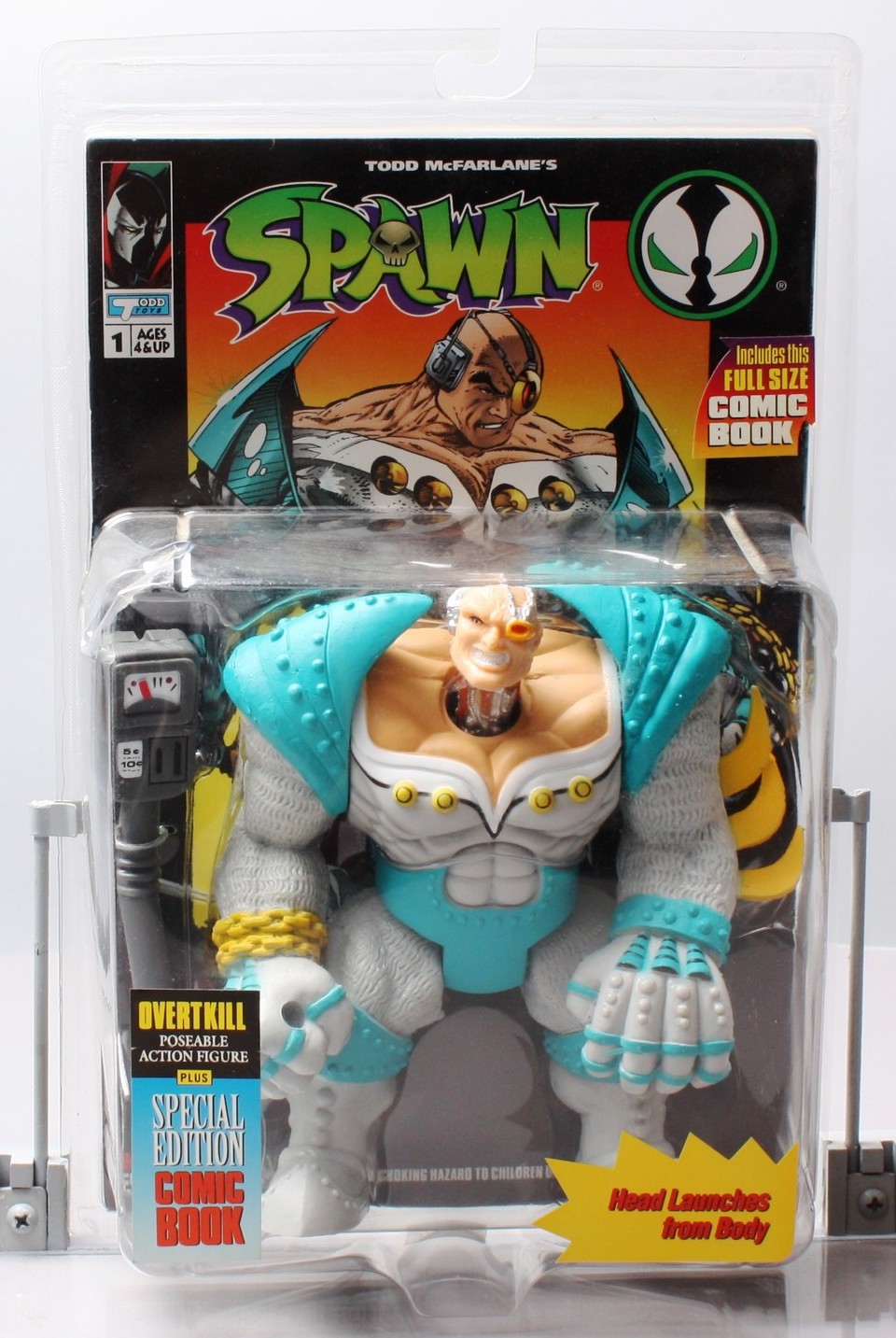 1994 Spawn Overtkill (“Turquoise Armor”) Ultra Deluxe Edition S-1
