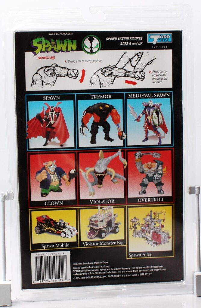 1994 Spawn Tremor (Orange & Black) Ultra Deluxe Edition Series 1 (2)