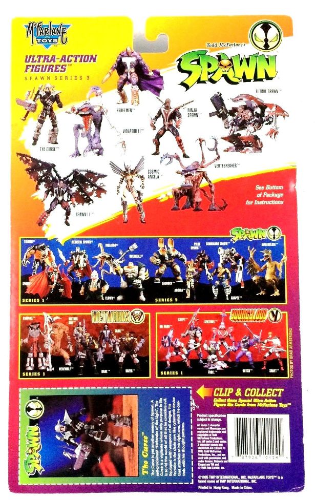 1995 Spawn Vertebreaker Red (16 Points of Articulated Evil) (2)