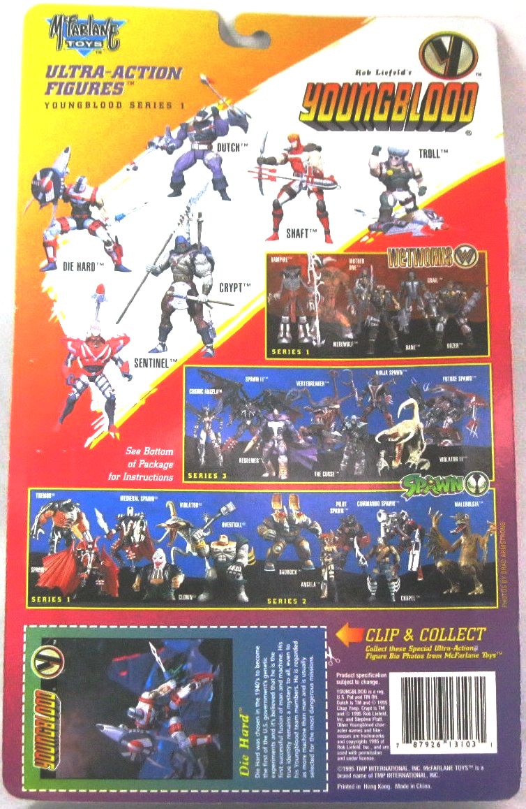 1995 Youngblood - Die Hard “Ultra Action Figure” Series-1 (5)