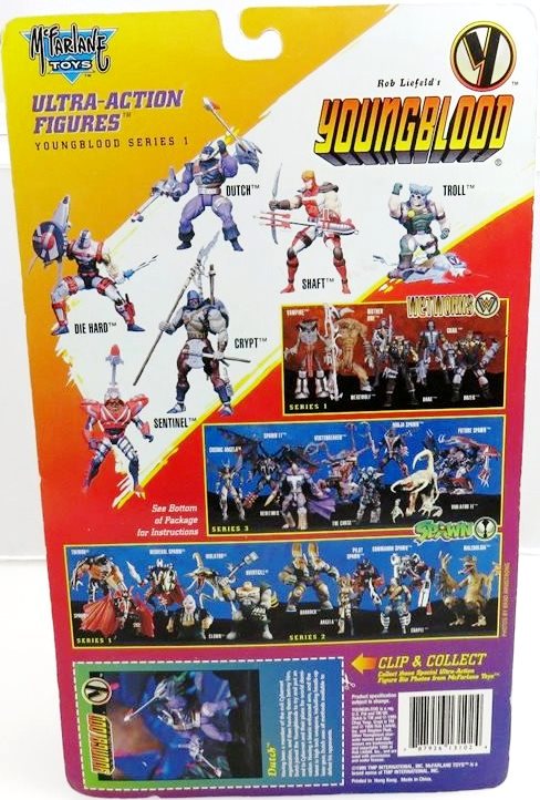 1995 Youngblood - Dutch “Ultra Action Figure” Series-1 (3)