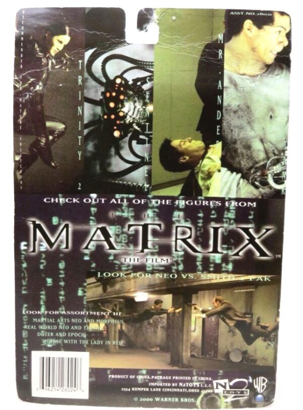 2000 N2 Toys - The Matrix Mr. Anderson (Background Wall) (B)