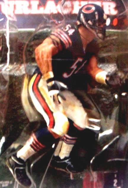 2001 McFarlane NFL Brian Urlacher (Rookie Bloody-Dirty Jersey) (3) 2001 McFarlane NFL Brian Urlacher (Rookie Bloody-Dirty Jersey) (3)