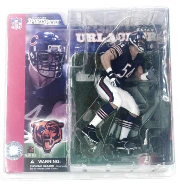 2001 McFarlane NFL Brian Urlacher (Rookie Clean Jersey) (01) 2001 McFarlane NFL Brian Urlacher (Rookie Clean Jersey) (01)