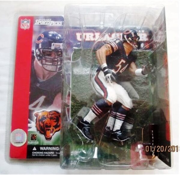 2001 McFarlane NFL Brian Urlacher (Rookie Clean Jersey) (1) 2001 McFarlane NFL Brian Urlacher (Rookie Clean Jersey) (1)