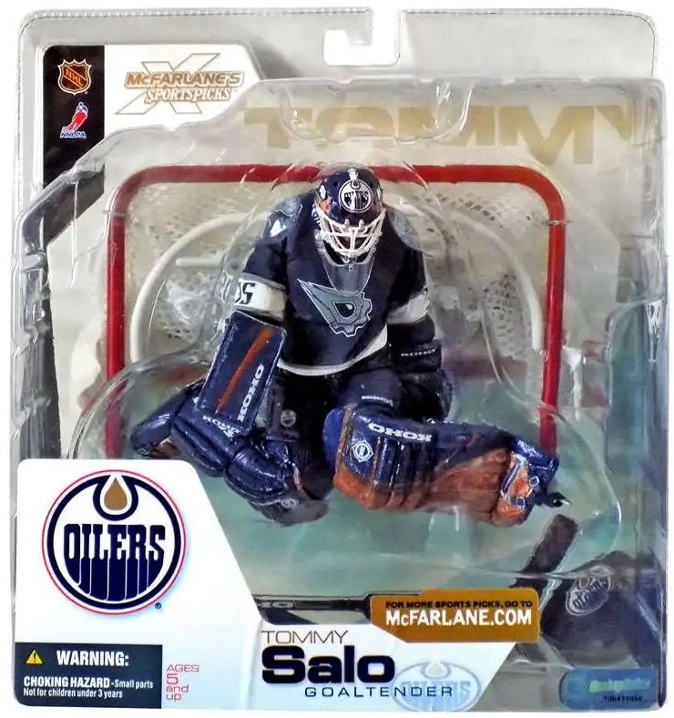 2001 McFarlane NHL Tommy Salo (No-Water Bottle) (00)