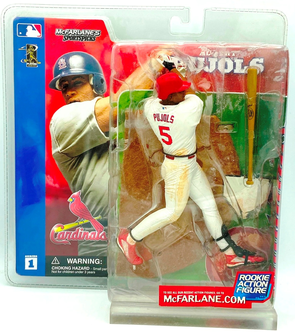 2002 MLB S-1 Albert Pujols White Chase (1)