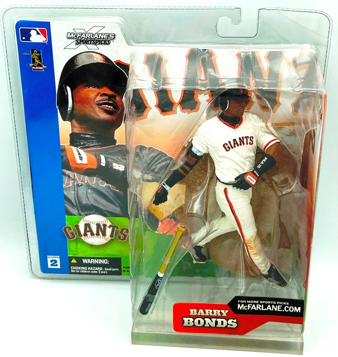 Barry Bonds Action Figure McFarlane MLB Series 2 - Black Jersey