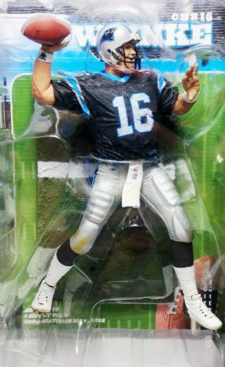2002 McFarlane NFL Chris Weinke (Rookie-Navy Blue Jersey) (2) 2002 McFarlane NFL Chris Weinke (Rookie-Navy Blue Jersey) (2)