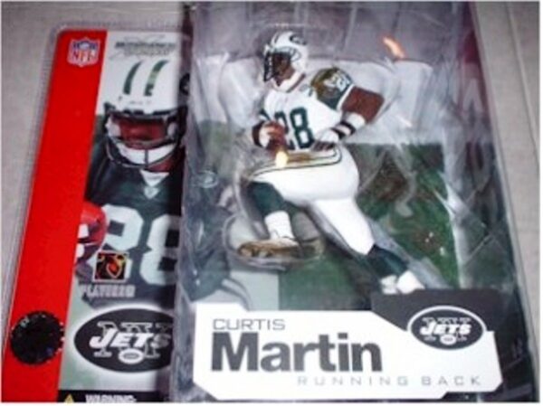 2002 McFarlane NFL Curtis Martin White Jersey (Chase) (2) 2002 McFarlane NFL Curtis Martin White Jersey (Chase) (2)