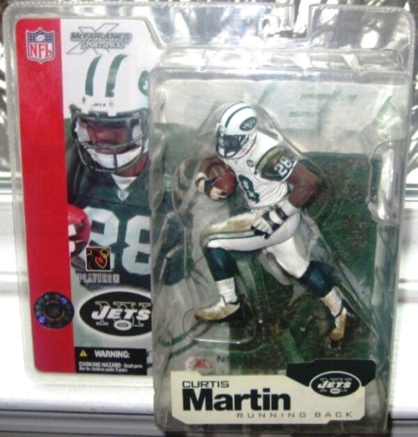 2002 McFarlane NFL Curtis Martin White Jersey (Chase) (5) 2002 McFarlane NFL Curtis Martin White Jersey (Chase) (5)