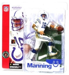 2002 McFarlane NFL Peyton Manning (Rookie-White-Jersey) (3) 2002 McFarlane NFL Peyton Manning (Rookie-White-Dirty Jersey) S-4