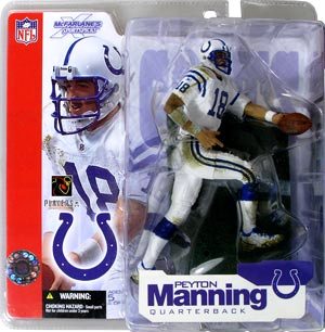 2002 McFarlane NFL Peyton Manning (Rookie-White-Jersey) (4) 2002 McFarlane NFL Peyton Manning (Rookie-White-Jersey) (4)