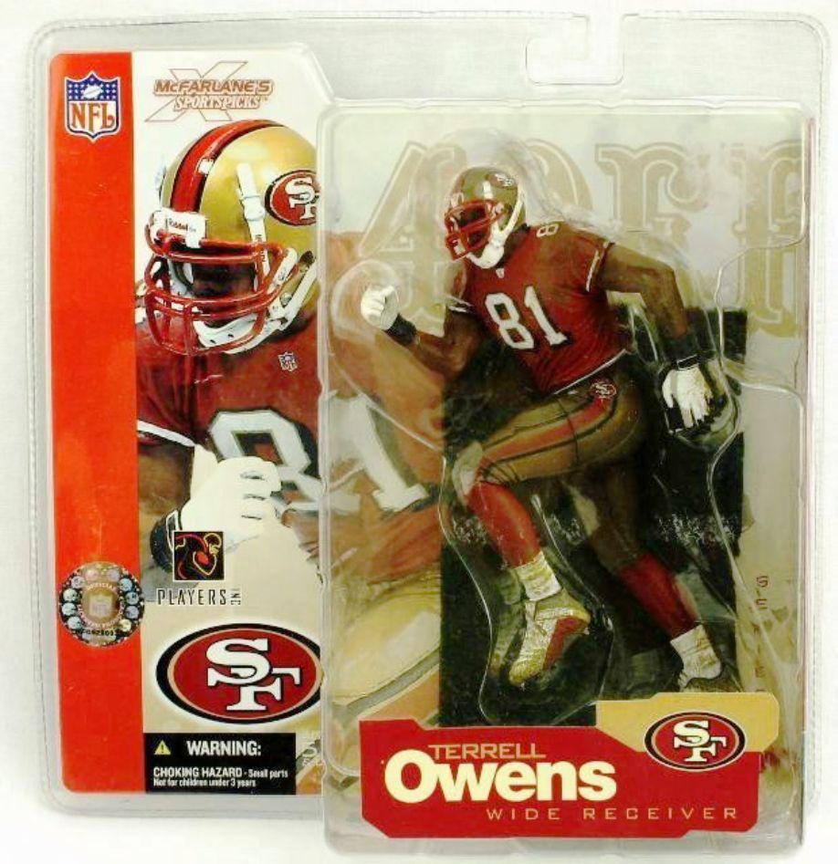 2002 McFarlane NFL Terrell Owens (Rookie-Red Jersey) S-4 (2)