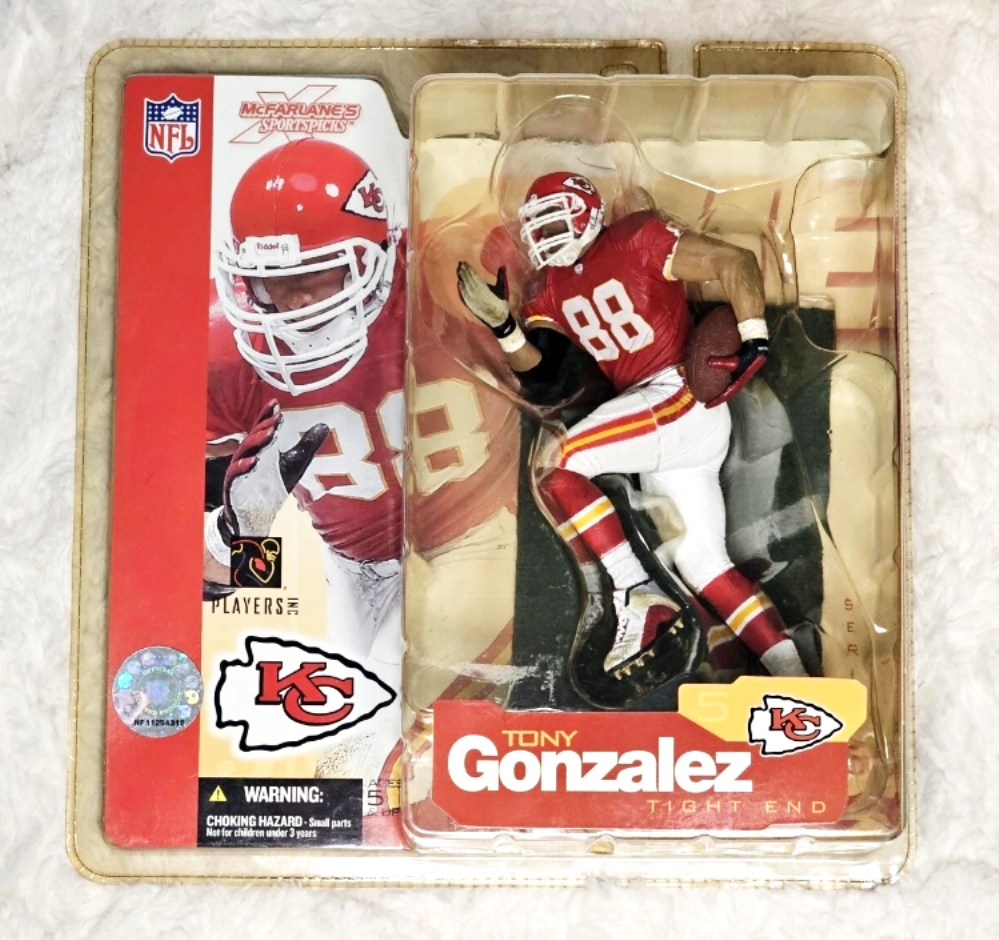 2002 McFarlane NFL Tony Gonzalez (Red Jersey) Series-5 (01)