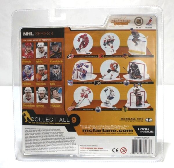 2002 McFarlane NHL Jeremy Roenick (Orange White Jersey) (2)