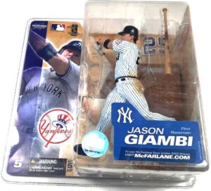 2003 MLB S-5 Jason Giambi Stripes-Patch (2)