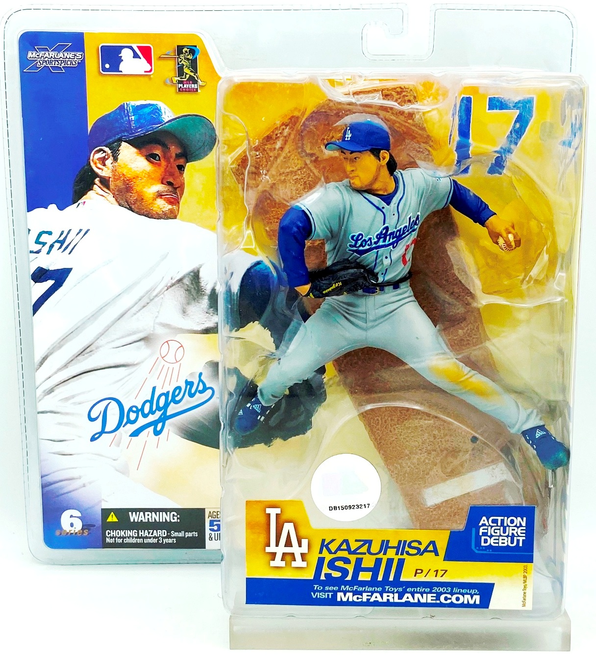 2003 MLB S-6 Kazuhisa Ishii Debut Gray (1)